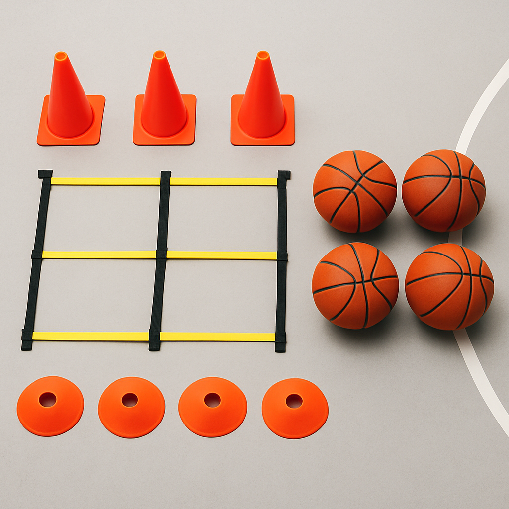 Equipamento de treino de basquetebol